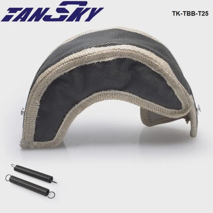 T25 Turbo Blanket Heat Shield Cover Turbocharger T28 T3 GT 25 28 30 32 35 S Gr TK-TBB-T25