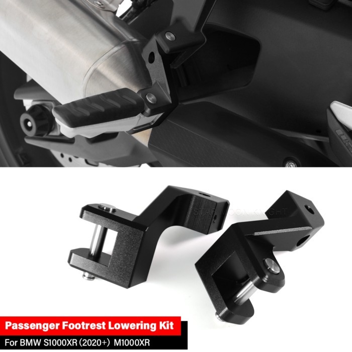 For BMW S1000XR M1000XR S 1000 XR M 1000 XR Passenger Footrest Lowering Motorcycle Accessories Rear
