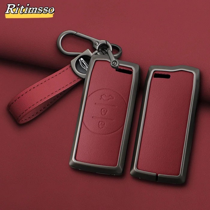 Zinc Alloy Car Remote Key Case Cover for Chery Tiggo 7 Pro 8 Pro Exeed Tiggo 2 3x Arrizo 5 Pro Gx 5