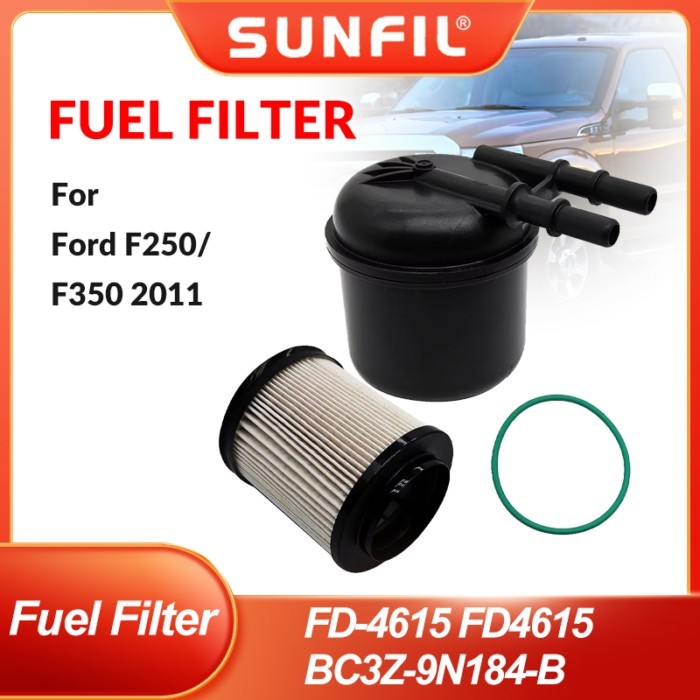 FD-4615 BC3Z-9N184-B FD4615  Fuel Filter Assembly With O-ring Replacement Filter Diesel Fuel Filter