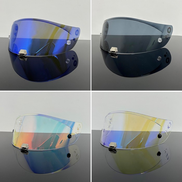 HJ-26 Helmet Visor For HJC RPHA 11 RPHA 70 Motorcycle Helmet Visor goggles plating silver red Repla