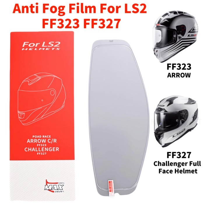 Anti fog film clear For LS2 FF323 Arrow FF327 Challenger Original Viseira Para Capacete ainti fog i