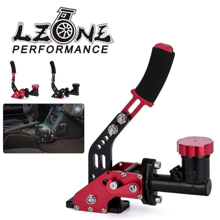 LZONE Racing Hydraulic Drift Handbrake Gear Lever With Oil Tank Hydro E-Brake Rally 0.75Bar 3/8-24