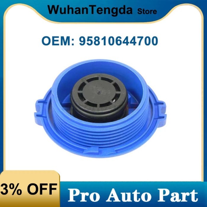 95810644700 Expansion Tank Cap for Porsche Cayenne Macan Panamera Audi A1 A3 A4 A5 A6 A7 Q3 Q5 TT S