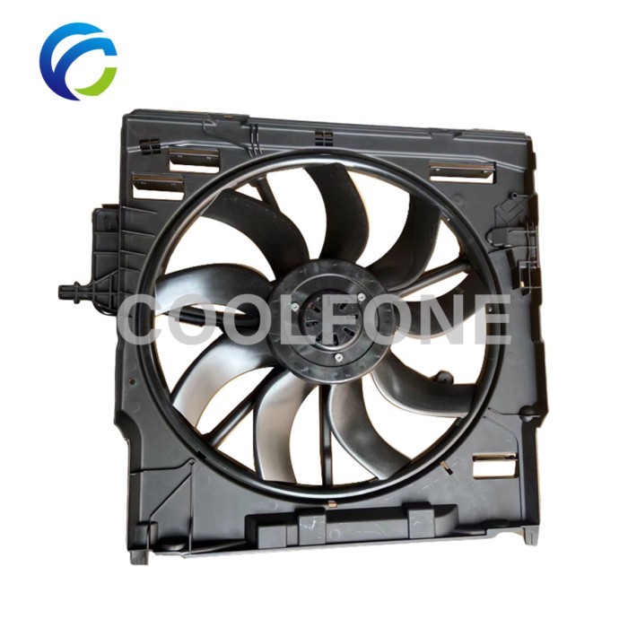 Radiator Electric Fan for BMW X5 E70 LCI X6 E71 3.0d 35d 35i 40d 17428618242 17427616104 1742764775