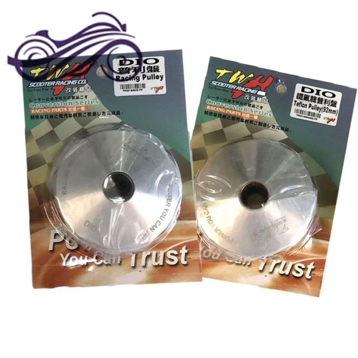 Motorcycle Sccoter 6 Slot Torque Slip Drive Pulley Clutch Cover 89/92mm TWH for HONDA DIOZX 50 AF18