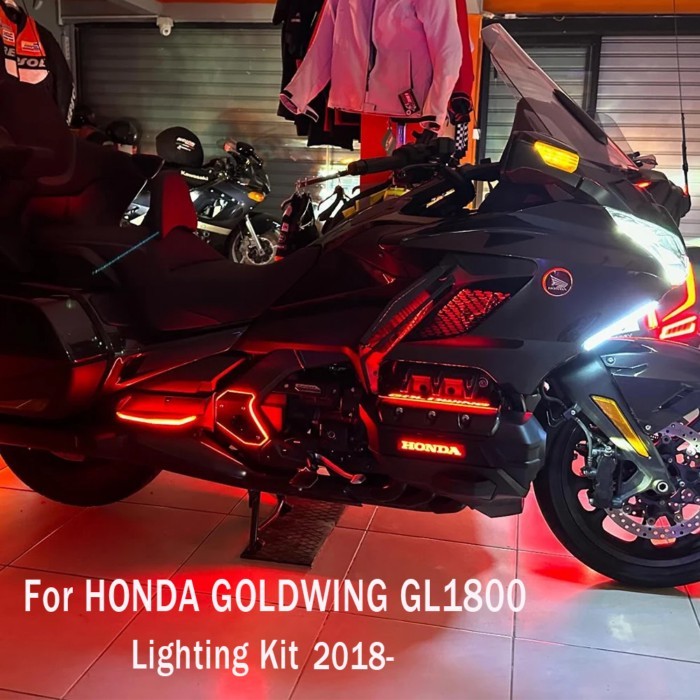 GOLDWING GL1800 LED Lighting Kit for HONDA GOLDWING GL1800 Lighting Floorboard Covers GOLDWING 1800