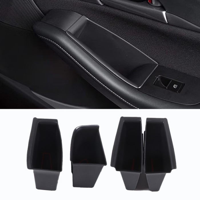 Car Interior Door Storage Box For Mazda CX-30 (DM) 2020-2023 Phone Container Glove Tray Armrest Han