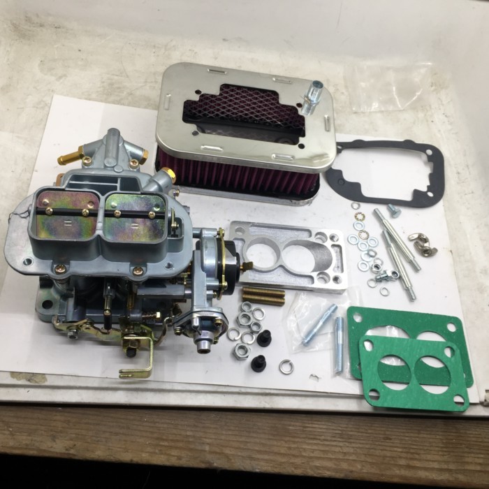 SherryBerg Carb Kit Carburetor Weber 32/36 DGEV EMPI fajs Carburetor+Air Filter+Adapter Kit FOR NIS