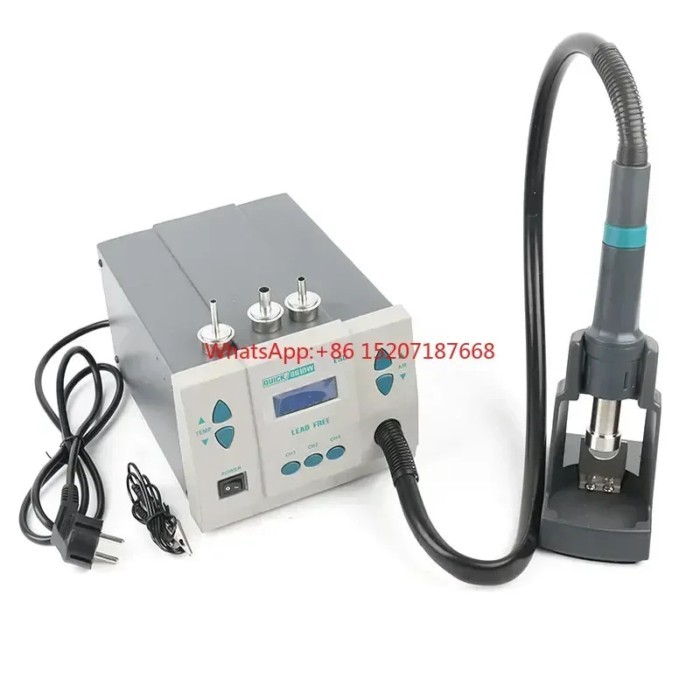 The original quick 861 dw1000W220/110V high-speed 861DW lead-free hot air welding station rework st
