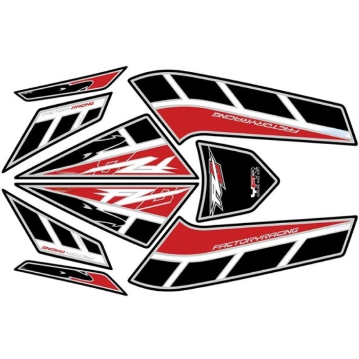 Front Fairing Motor Number Board 3D Gel Protector for YAMAHA FZ800   2010