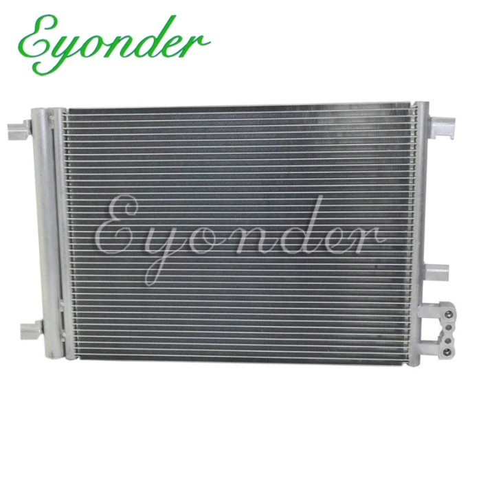AC A/C Air Engine Cooling Condenser for Chevrolet Corvette 6.2L V8 2014-2015 23237860 20979403