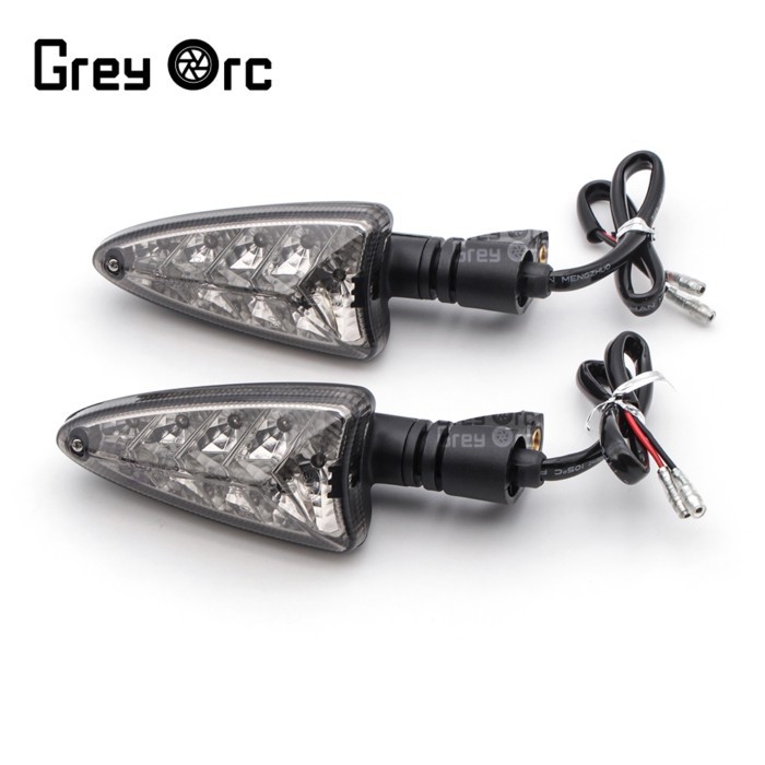 2 Wires LED Turn Signal Light For Bmw K1200R K1300R R1200 R1200GS R1200R For Triumph Daytona 675 67