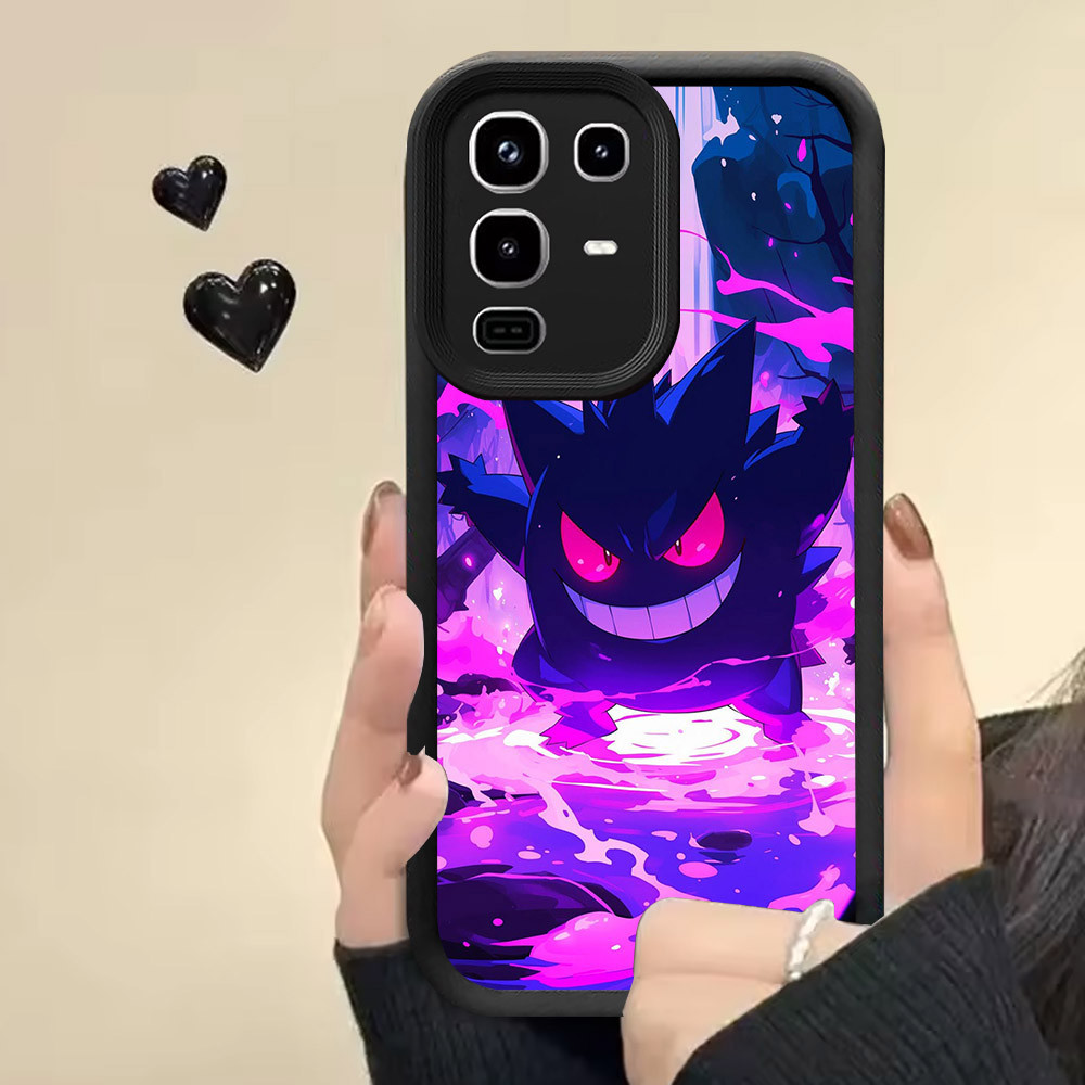 R21 Gengar Pokemon เคสซิลิโคนสําหรับ Infinix Note 50S 50X 50 Pro 5G
