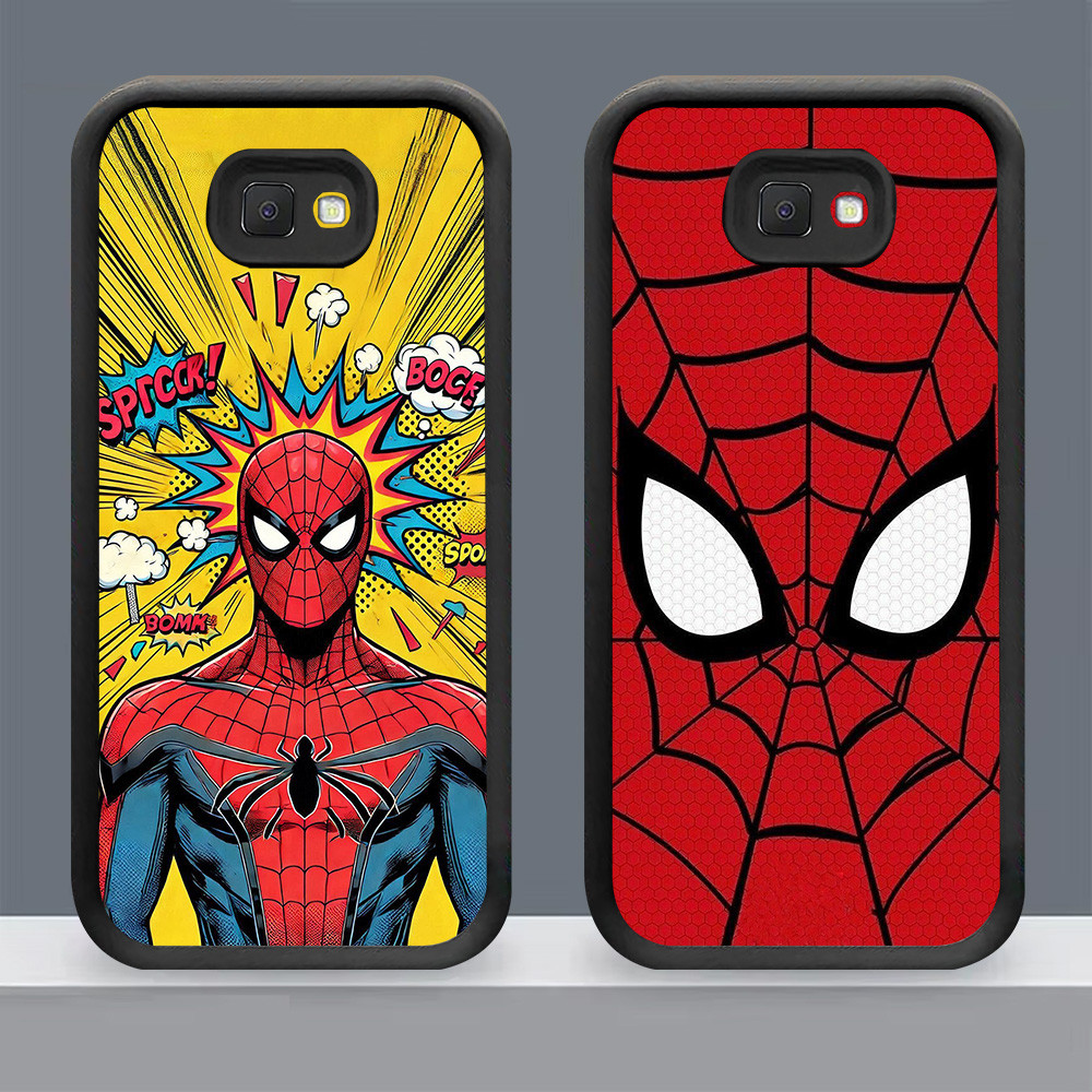 N-9 Spider-man Soft Casing สําหรับ Samsung J6 J7 J2 J4 Prime Plus Pro