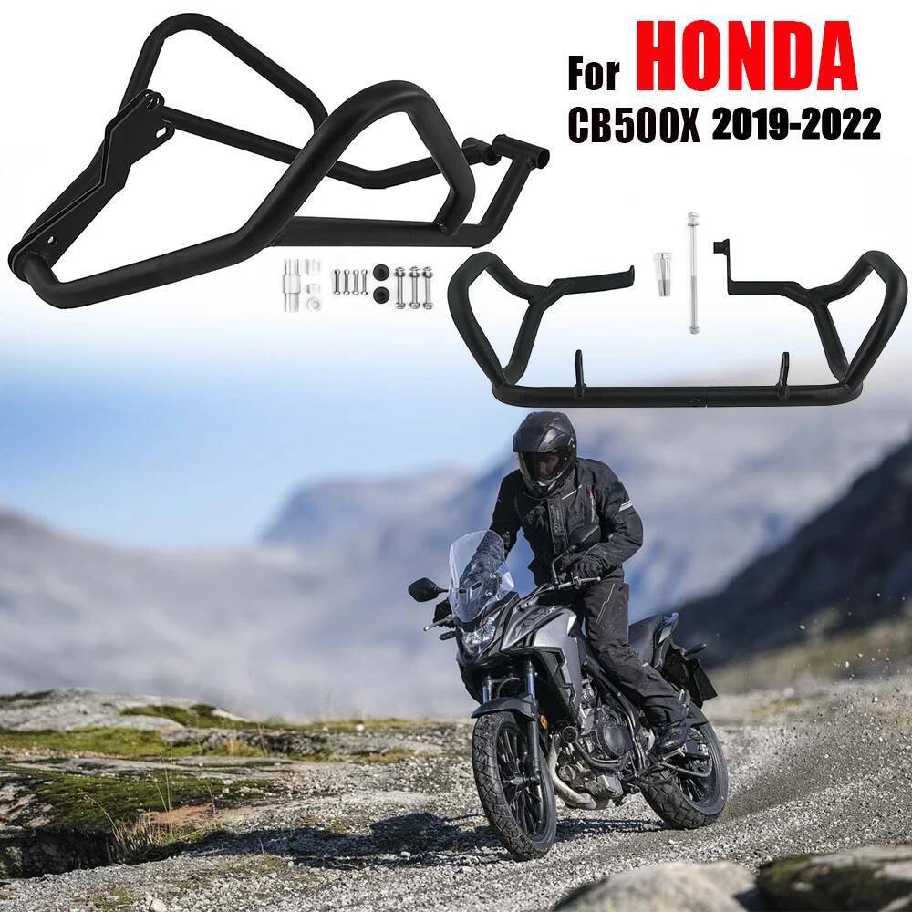 สําหรับ Honda CB400X CB 400X CB500X CB500 X 2019-2023 เครื่องยนต์รถจักรยานยนต์ Guard Crash บาร์บาร์ก