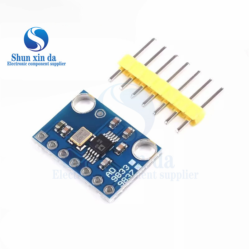 AD9833 โปรแกรม Microprocessors Serial Interface โมดูล Sine Square Wave DDS สัญญาณเครื่องกําเนิดไฟฟ้า