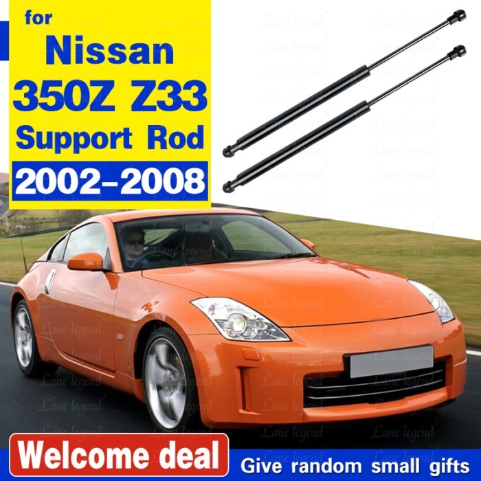 Front Hood Struts for Nissan 350Z Z33 2002-2008 Nissan Fairlady Z Z33 Modify Damper Lift Supports S