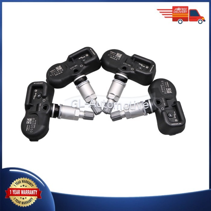 1/4PCS 315MHZ TPMS Tire Pressure Sensor For Toyota Camry RAV4  4Runner Lexus ES LC LS LX PMV-C015 4