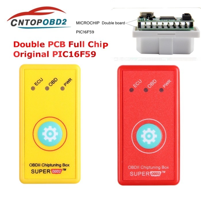 SuperOBD2 Chip tuning Box OBDII Interface Plug and Drive OBD for diesel Save More Torque Power Than