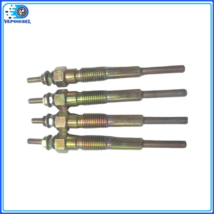 4pcs Glow Plugs Set Fits For Komatsu 4D95 4D95S 4D95L Engine Forklift Loader Excavator Accessories