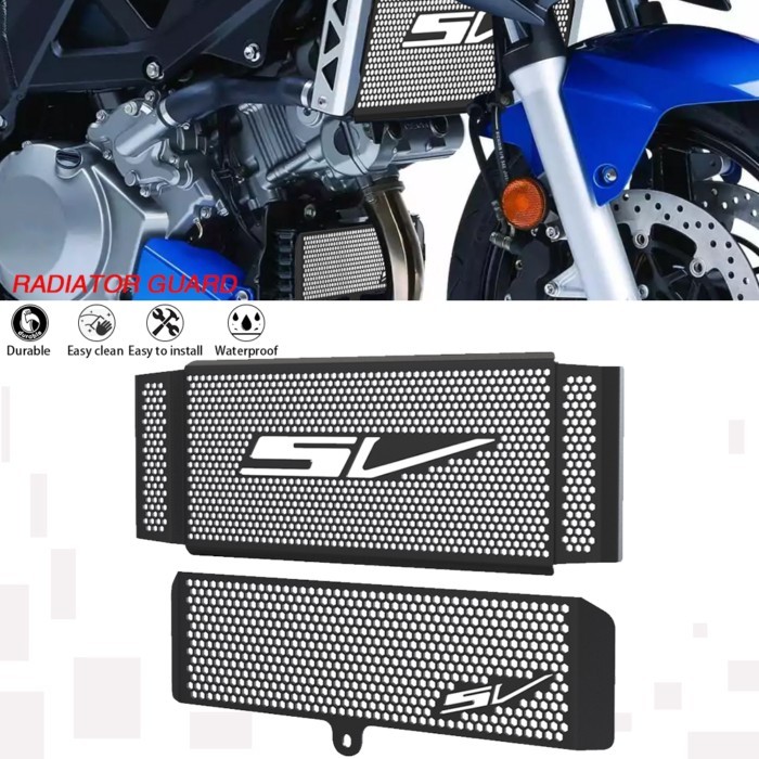 For Suzuki SV1000 N/S SV 1000 SV1000N SV1000S 2003 - 2005 2006 2007 Radiator Guard Grille Protectio