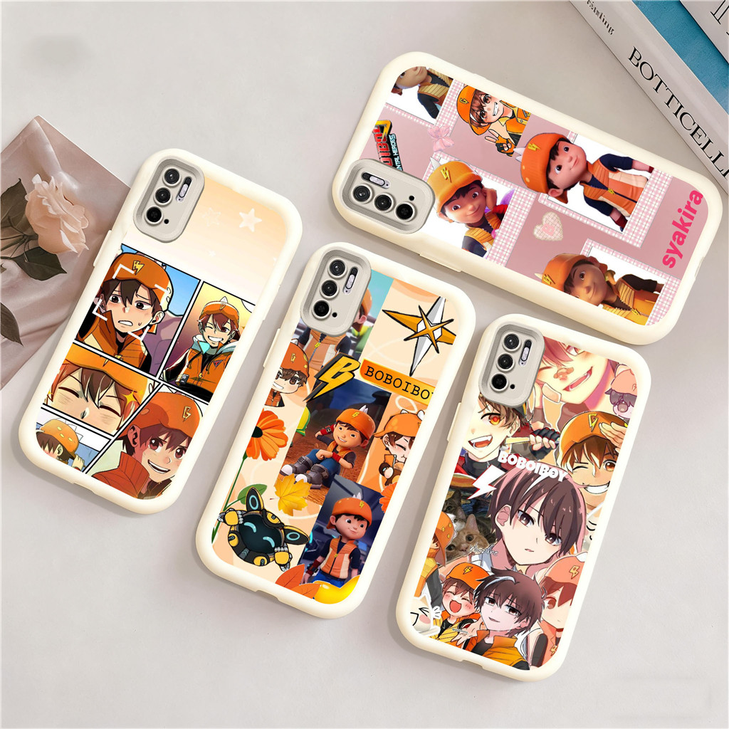 RN5 Bobiboy Casing สําหรับ Xiaomi Redmi POCO Note 11A 10C 12 9 C55 13 12C 8 14 9S M2 Pro Max 5G Soft