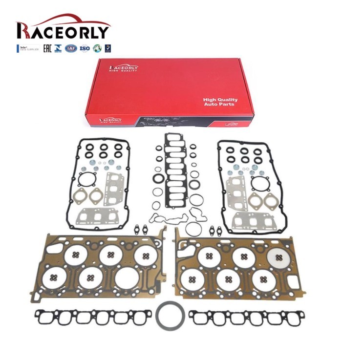 RACEORLY Engine Overhaul Gasket Kit For VW Audi A8 Touareg Phaeton 6.0 FSI W12