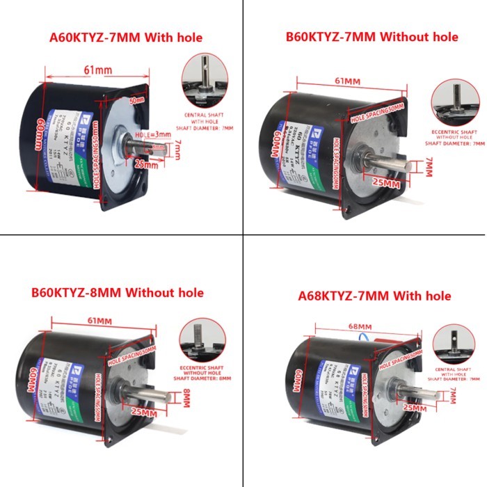 110V 50ktyz 60ktyz 68ktyz 1rpm 2.5rpm 6W 14W 28W AC110V Permanent Magnetic Synchronism Motor 1-2.5r