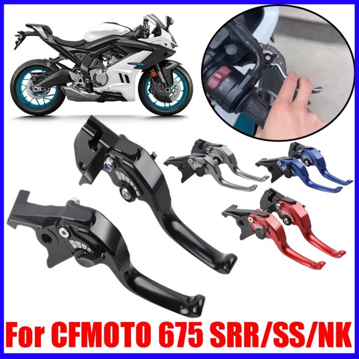 For CFMOTO 675SRR 675SR-R 675 SRR SR-R 675NK 675 NK SR 675SS Motorcycle Accessories Two Finger Shor