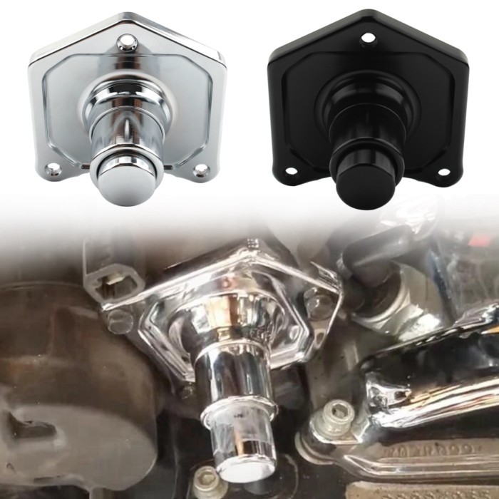Push Button Starter Improve Reliability with Black Solenoid Cover Push Button Starter for Harley Tw