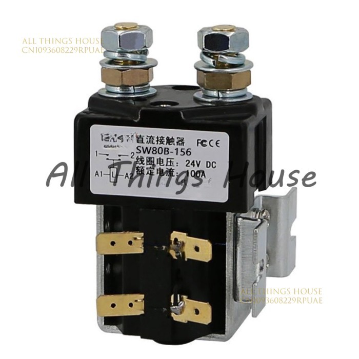 Factory Direct Sales SW80B Normally Open DC Contactor 12V 24V 36V 48V 60V