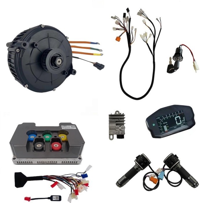 Electric QS165 5000W Mid-drive Motor Conversion Kits For Electric Dirt Bike Sur Ron Bike
