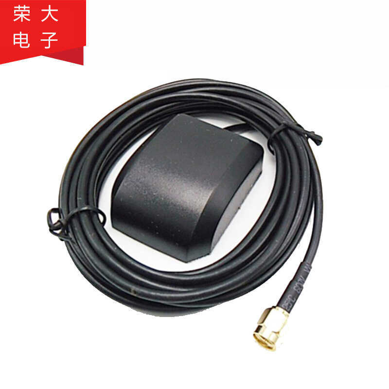 GPS เสาอากาศตําแหน่งรถยนต์ 3m Feeder GPS Mouse Shell GPS Navigation Antenna DVD Navigation Antenna