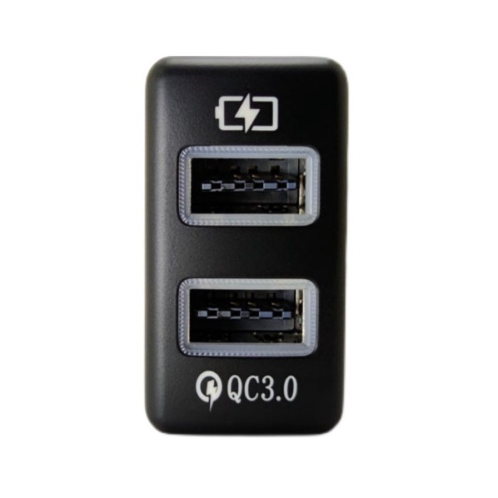 Quick Charge Car Charger Dual QC3.0 USB Interface Socket Fast Car Charger Use For Toyota FJ Cruiser