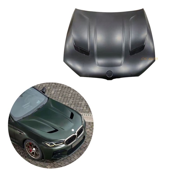Car body parts Upgrade to F90 M5 CS style front hood Aluminum material for Bmw 5series G30 G38 2018