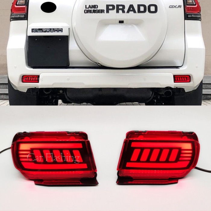 LED Rear Lights For Toyota Land Cruiser Prado LC120 Fj120 120 150 LC150 FJ150 GRJ150 2010-2020 Refl