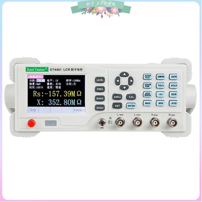 ET4401 ET4410 LCR Benchtop Digital Bridge Tester Desktop LCR Meter Capacitance Resistance Impedance