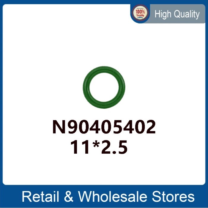 1pcs N90405402 M11x2.5 Oil Filter Cap Drain Plug O-Ring N 904 054 02 For VW  Audi  M11x2.5mm 11x2.5