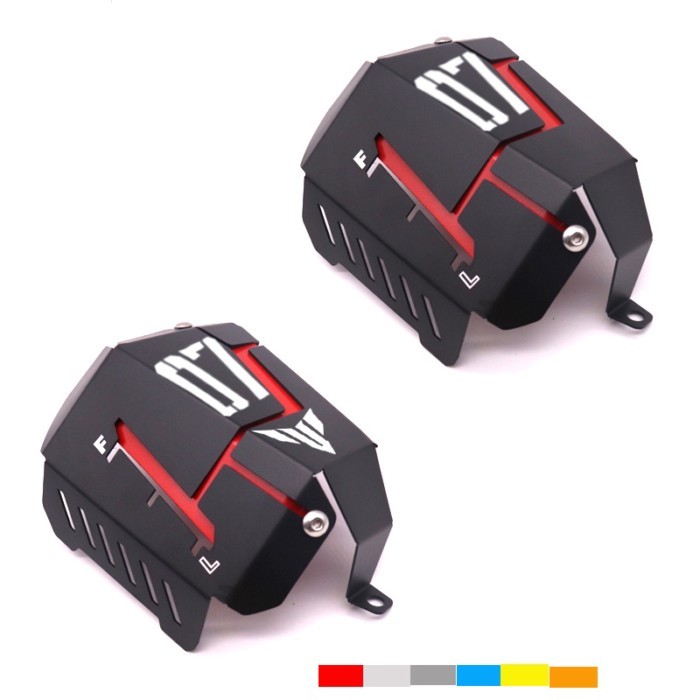 MT07 FZ07 Coolant Recovery Tank Shielding Cover For Yamaha MT-07 FZ-07 MT 07 FZ 07 2014 2015 2016 2
