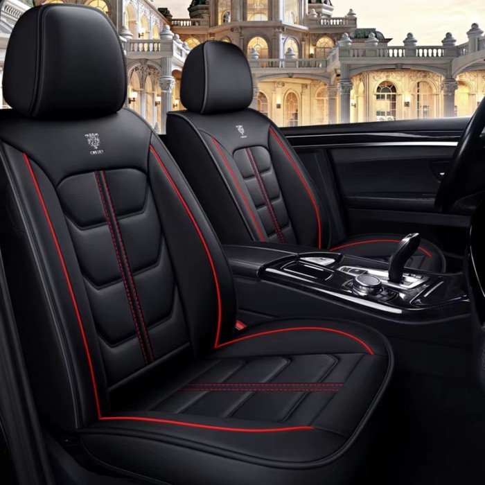 Universal Style 3D Car Seat Covers for Golf 4 5 6 BMW F10 F11 G30 G31 Peugeot 207 206 MG4 Interior