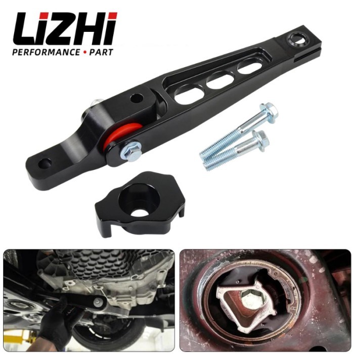 LIZHI- Spherical Pendulum Mount + Billet MQB Dogbone Mount Insert For 15+ AUDI 8V/8S A3 TT VW Mk7 G