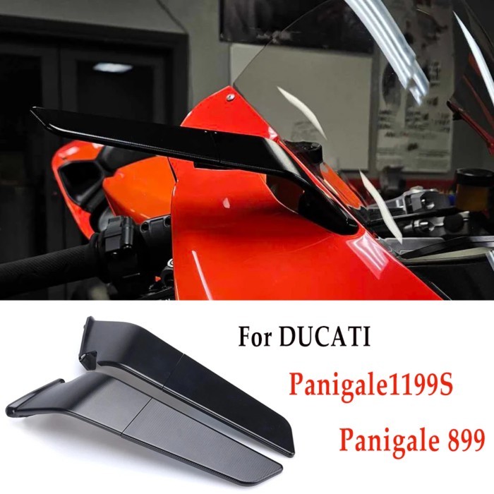 For DUCATI Panigale1199S Accessories Stealth Mirrors Panigale899  Winglet Panigale1199 Panigale1199