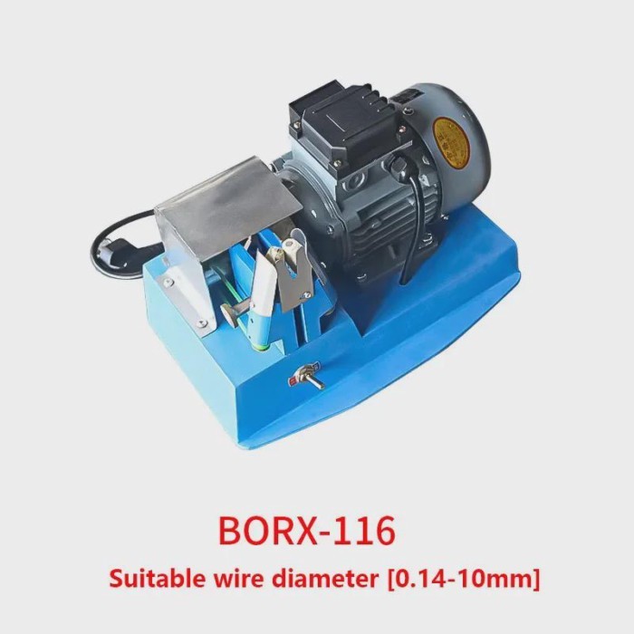 Upgrade New Enameled Wire Scraping Machine Peeling Paint Peeling Machine Copper Wire Aluminum Coil