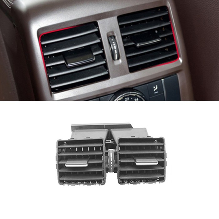 Car Rear Center Dash Air Outlet Vent Grille Cover For Mercedes Benz ML W166 GL X166 2012-2015 GLS G