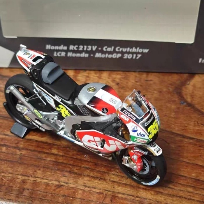 Mini Cut MINICHAMPS 1/18 2017 รถจักรยานยนต์ GP Honda RC213V 35 #Claziro