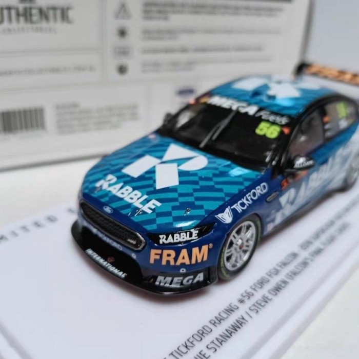 แท้ 1/43 福特赛车模型Tickford Ford FGX Falcon 2018