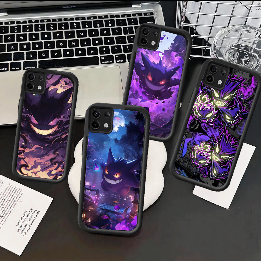 WC29 Pokemon Gengar สําหรับ Hp ชุบ Tecno ITEL Infinix Spark Pova POP Zero 5 P55 RS4 8 A70 GO 30 7 20