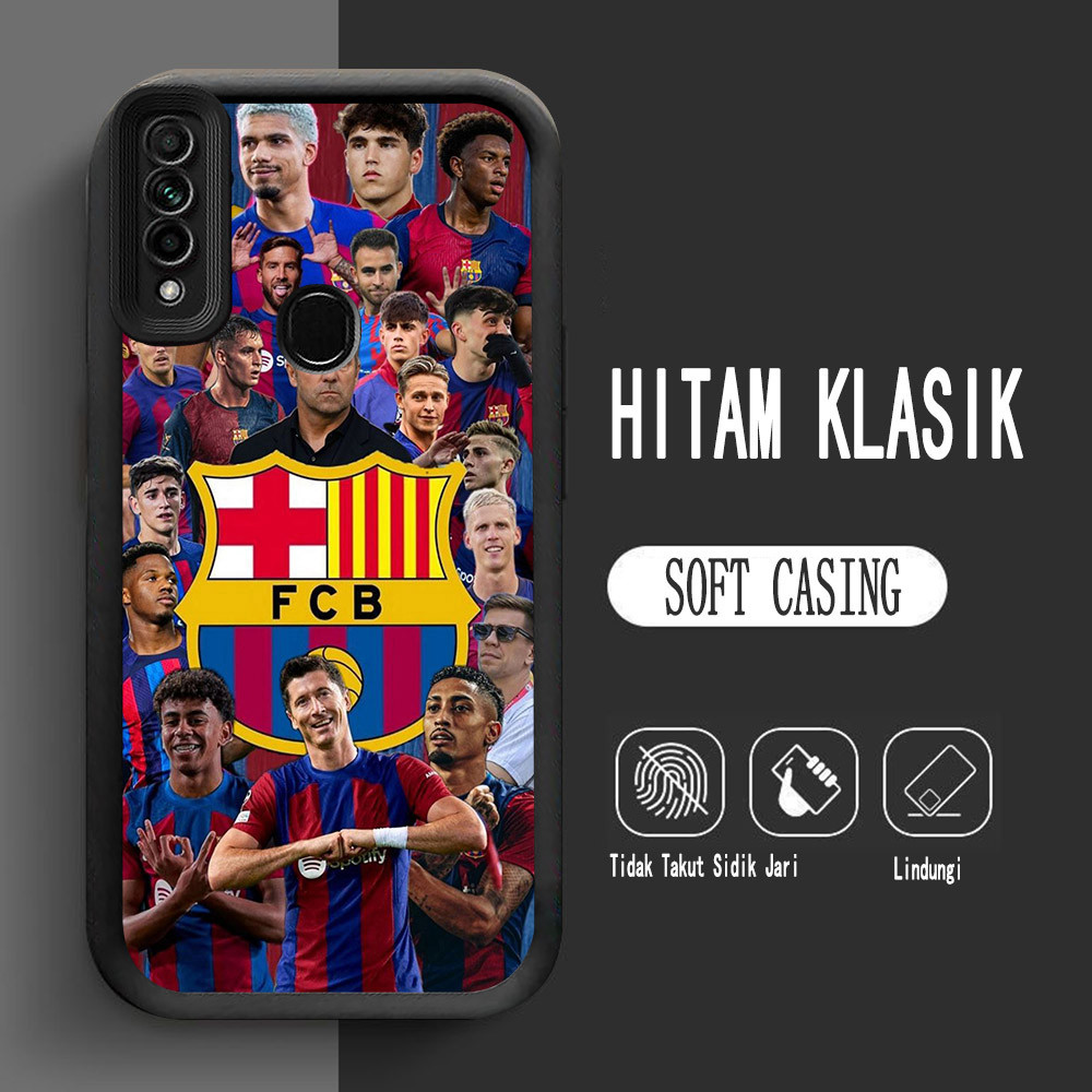 Y-17 Club_Barce_lona ปลอกซิลิโคนสําหรับ OPPO Reno 3 A31 2020 A91 F15 กรณี