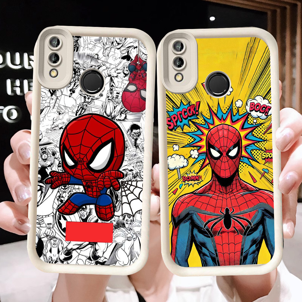 N-9 Spider-man Soft Casing สําหรับ VIVO Y91C Y93 Y95 V15 Y83 Y91